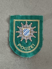 Polizei Stoffabzeichen Uniformabzeichen Patch Bayern 