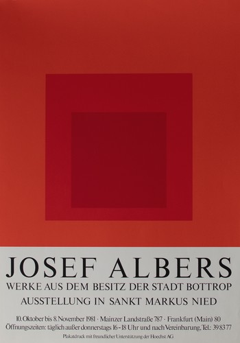 Josef albers farbsiebdruck - albers,
