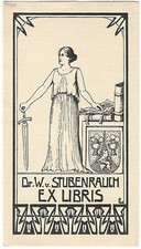 EMMA LUDWIG: Exlibris für Dr