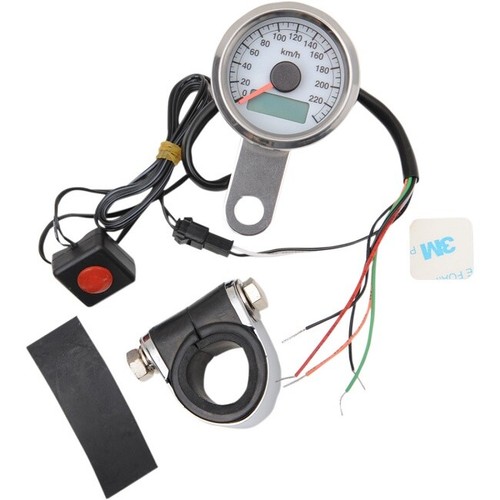 Elektronischer 48mm mini tacho - elektronischer,