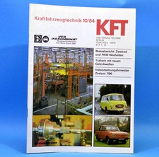 DDR KfT Kraftfahrzeugtechnik 10 1984 MZ ETZ 125/150 Honda VT 500 E Mazda 626 M