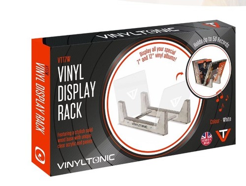 Record storage display rack - record,