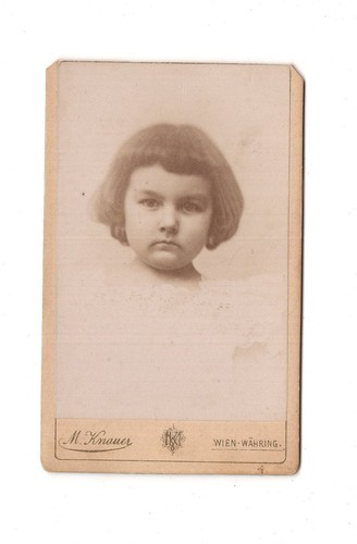 Cdv foto niedliches kleines - foto,