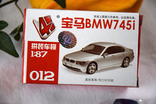 BMW 745 i in schwarz Bausatz