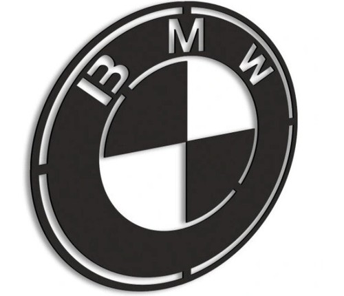 Bmw logo mdf holz - logo,