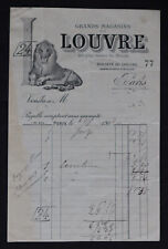 Rechnung 1900 PARIS GRAND