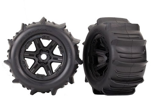 Traxxas reifen felgen montiert - traxxas,