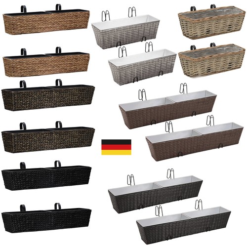 2er set blumenkasten - set,