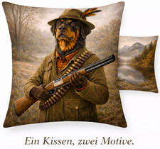 Dekokissen + Füllung UNIKAT