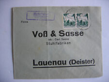 Landpoststempel Wedelheine Gifhorn Lauenau Deister CASALA