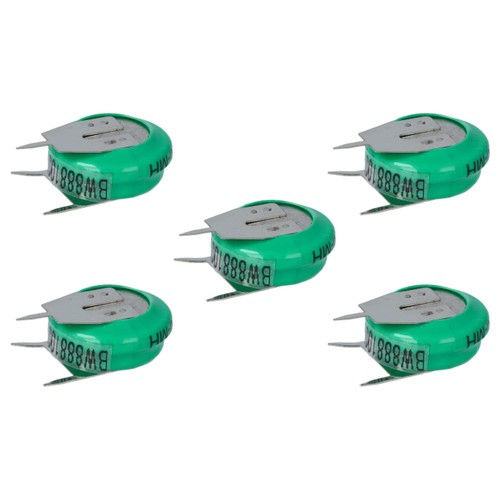 Nimh knopfzellen akku 80mah - 5x,