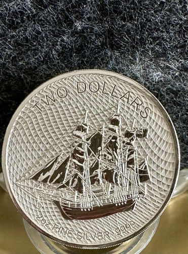 Silbermünze cook islands 2020 - islands,
