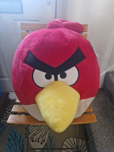 Angry birds stofftier - angry, roter