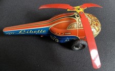 Antikes Blechspielzeug Arnold 570 Libelle Hubschrauber in OVP 