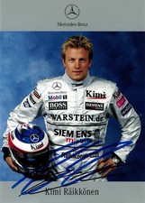 Autogramm, Kimi Räikkönen -
