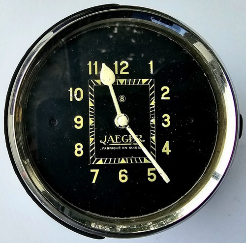 Vintage borduhr autouhr - autouhr, jaeger