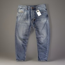 ITALY DIESEL NARROT JEANS GR. W31 L30 NEU Vintage Herren CARROT Boot Crop 084VE