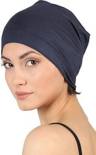 Bambus Schlafmütze Beanie Chemo Kopfbedeckung Damen Herren Dünn, Atmungsaktiv