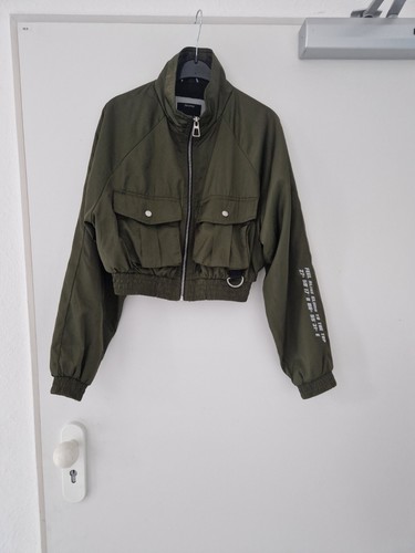 Bershka cropped jacke xs - bershka,