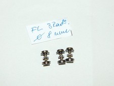 Fleischmann 3 Radsätze mit