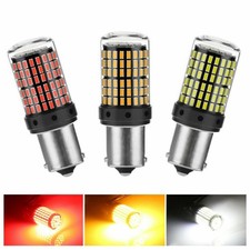 2X P21 W BA15S 1156 144SMD LED