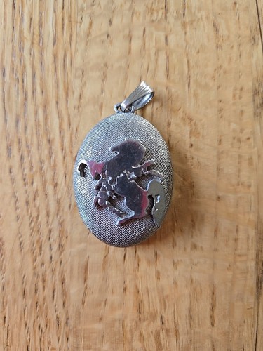 Antik amulett medaillon - amulett,