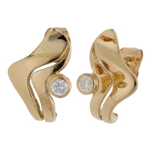 Brillant ohrstecker 750 k - brillant,