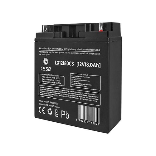 Universal gelbatterie 12v 18ah - 12v,