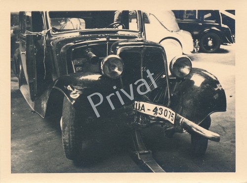 Foto auto 1930 unfall - ca.,