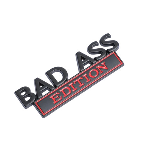 Metall bad ass - ass, logo