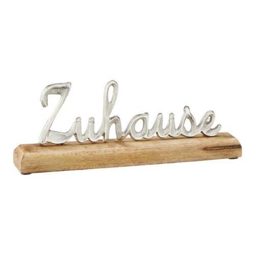 Schriftzug zuhause klein auf - klein,