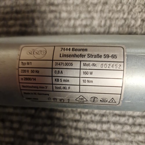 Elero roltop 10nm rohrmotor - elero,