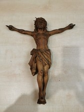 Jesusfigur Kreuzigung Holz