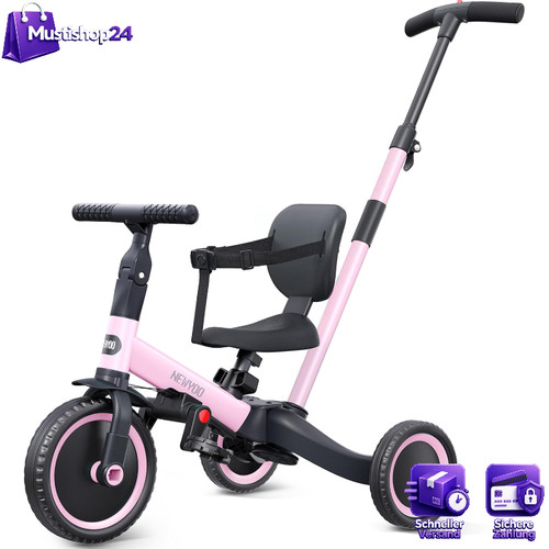 Dreirad rosa mit - in,