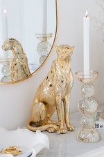 Line edel leopard figur - j-line,