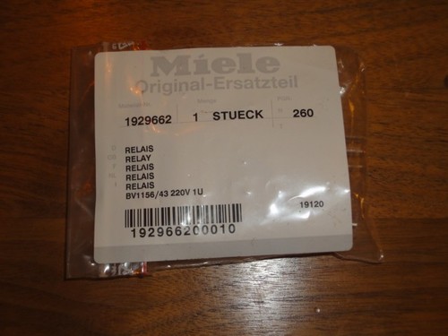 Miele relais 1929662 neu - -,