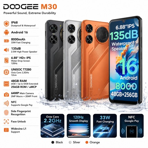 2026 doogee m30 handy - doogee,