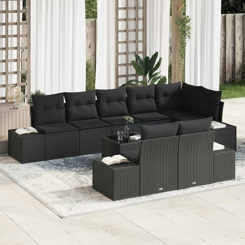 Gartensofa set mit kissen - mit,