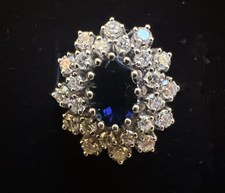 Ring Wg.750, 1 Saphir