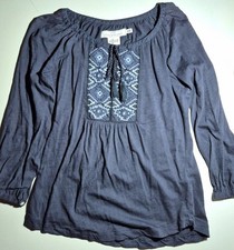 H&M LOGG Bluse Shirt Tunika XS