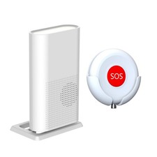 Mobiler Alarm Notruf Knopf Funk Krankenpflege Hausnotruf Panikalarm Senioren