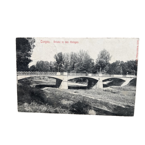 Ansichtskarte postkarte torgau - postkarte,