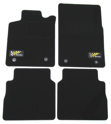 Auto fußmatten edition black - edition,