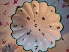 Gmundner Porzellan Streublume große Servierschüssel rund