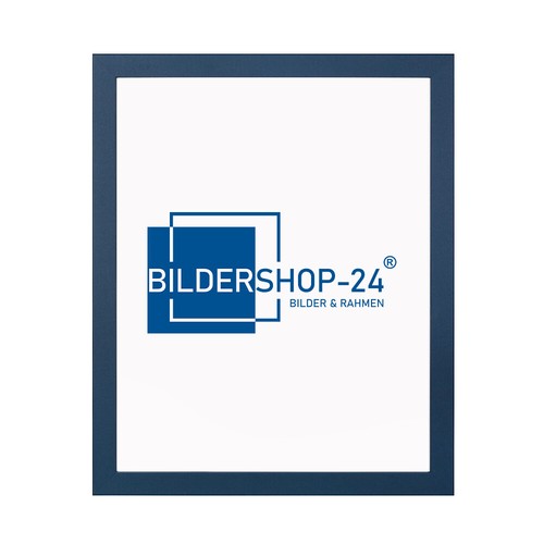 Bilderrahmen paris dunkelblau - bilderrahmen,