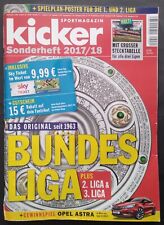 Kicker Sport-Magazin ⚽️ Sonderheft BUNDESLIGA 2017/18