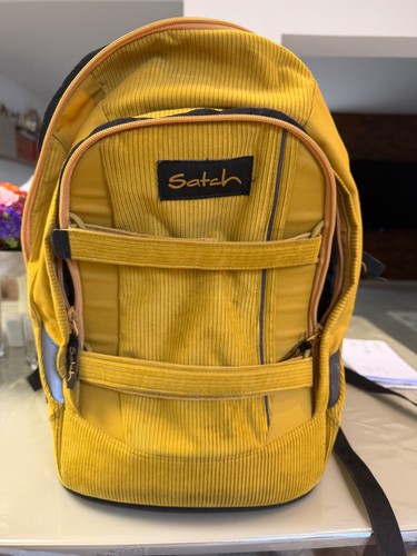 Satch schulrucksack gelb - schulrucksack,