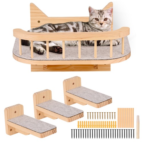 Stufen kletterwand katzen - stufen,