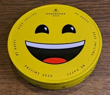KEEP SMILING Blechdose  Niederegger Reklame Sammeln