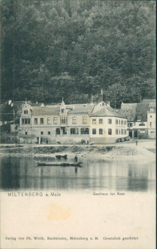 Ansichtskarte miltenberg - miltenberg, a